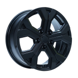 Alu kola AGT 17260, 17x6.5 5x114.3 ET40, černá lesklá