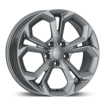 Alu kola AGT 17262, 17x7 5x112 ET38, titanová metalíza