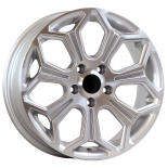 Alu kola AGT 17263, 17x7 5x114.3 ET38, stříbrná + leštění
