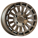 Alu kola AGT 18169, 18x8 5x160 ET50, bronzová (zátěžová)