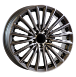 Alu kola AGT 18269, 18x8 5x112 ET45, šedivá + leštění