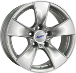 Alu kola ALUTEC E, 16x7 5x120 ET34, stříbrná