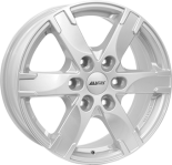 Alu kola ALUTEC TITAN, 16x7 6x114.3 ET45, stříbrná (zátěžová)