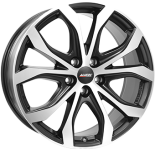 Alu kola ALUTEC W10X, 18x8 5x150 ET51, černá matná + leštění (zátěžová)