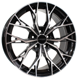 Alu kola Arceo 18239, 18x8 5x112 ET35, černá + leštění