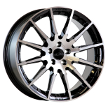 Alu kola Arceo 19229, 19x8 5x108 ET40, černá + leštění