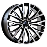 Alu kola Arceo DY1289, 19x8.5 5x108 ET45, černá + leštění (zátěžová)