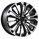 Alu kola Arceo DY1476, 16x7 5x114.3 ET40, černá + leštění