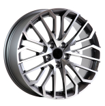 Alu kola Arceo DY1648, 18x8 5x112 ET40, šedivá + leštění (zátěžová)