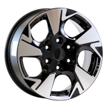 Alu kola Arceo DY1876, 16x6.5 6x130 ET50, černá + leštění (zátěžová)