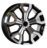 Alu kola Arceo DY1887, 17x7 5x114.3 ET35, černá + leštění