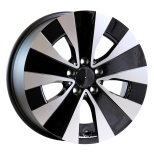 Alu kola Arceo DY1927, 17x7 5x112 ET50, černá + leštění (zátěžová)