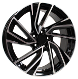 Alu kola Arceo DY726, 16x7 5x112 ET40, černá + leštění