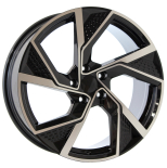 Alu kola Arceo DY739, 19x8.5 5x112 ET40, černá + leštění