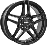 Alu kola ATS MIZAR, 18x8 5x112 ET43, černá lesklá