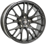 Alu kola ATS PERFEKTION, 19x8.5 5x114.3 ET40, černá matná + leštěný límec