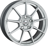 Alu kola AUTEC CLUB RACING, 17x7.5 5x112 ET43, stříbrná metalíza