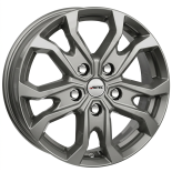 Alu kola AUTEC KISO, 17x7 5x120 ET55, titanová (zátěžová)