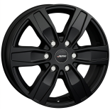 Alu kola AUTEC QUANTRO, 16x6.5 5x160 ET60, černá matná (zátěžová)