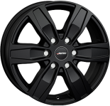 Alu kola AUTEC QUANTRO, 17x7 6x120 ET45, černá matná (zátěžová)