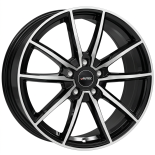 Alu kola AUTEC SKARA, 19x8.5 5x112 ET29, černá lesklá + leštění (zátěžová)