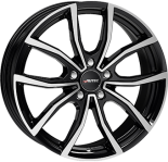 Alu kola AUTEC VIDRON, 15x6 5x114.3 ET40, černá lesklá + leštění