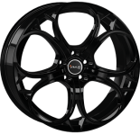 Alu kola AVUS VELGEN AC-520, 20x8.5 5x110 ET31, černá lesklá