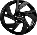 Alu kola AVUS VELGEN AC-521, 18x7.5 5x108 ET42, černá lesklá