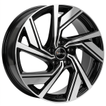 Alu kola AVUS VELGEN AC-521, 21x8.5 5x112 ET40, černá lesklá + leštění (zátěžová)