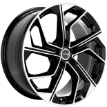 Alu kola AVUS VELGEN AC-522, 18x8 5x112 ET45, černá lesklá + leštění (zátěžová)