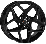 Alu kola AVUS VELGEN AC-523, 20x8 5x120 ET50, černá lesklá (zátěžová)