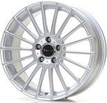 Alu kola AVUS VELGEN AC-M03, 18x8 5x110 ET35, stříbrná metalíza