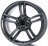 Alu kola AVUS VELGEN AC-MB3, 18x8.5 5x120 ET37, šedivá