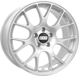 Alu kola BBS CH-R, 18x8 5x120 ET40, stříbrná + leštění