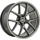 Alu kola BBS CI-R, 19x8 5x112 ET44, šedivá + leštění