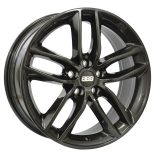Alu kola BBS SX, 18x8 5x108 ET45, černá lesklá