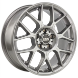 Alu kola BBS XR, 17x7.5 5x114.3 ET35, stříbrná