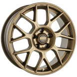 Alu kola BBS XR, 18x8 5x112 ET37, bronzová matná