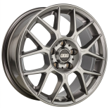 Alu kola BBS XR, 18x8 5x112 ET37, šedivá