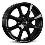 Alu kola BORBET LV4, 14x5.5 4x108 ET24, černá lesklá
