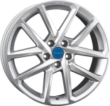 Alu kola BORBET N, 17x7 4x100 ET44, stříbrná
