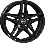Alu kola BORBET XR, 17x7.5 5x120 ET35, černá lesklá