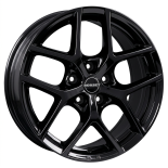 Alu kola BORBET Y, 17x7 5x108 ET42, černá lesklá