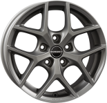 Alu kola BORBET Y, 17x7 5x108 ET42, titanová