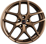Alu kola BORBET Y, 19x8 5x112 ET37, bronzová