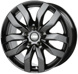 Alu kola CMS C22, 16x6.5 5x120 ET52, černá lesklá (zátěžová)