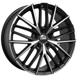 Alu kola CMS C36, 18x8 5x112 ET30, černá matná + leštění