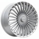 Alu kola Haxer 3S198, 20x9.5 5x112 ET43, stříbrná (zátěžová)