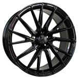 Alu kola Haxer HX06F, 20x9 5x112 ET25, černá lesklá