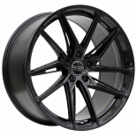 Alu kola Haxer HX08F, 19x8.5 5x112 ET30, černá lesklá